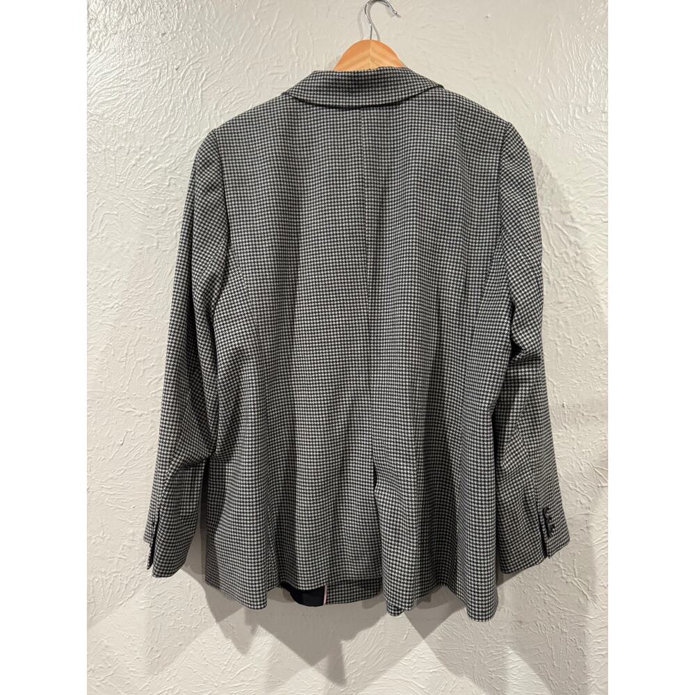 Talbots Houndstooth Wool Blazer Size 18 NEW - Picture 6 of 6